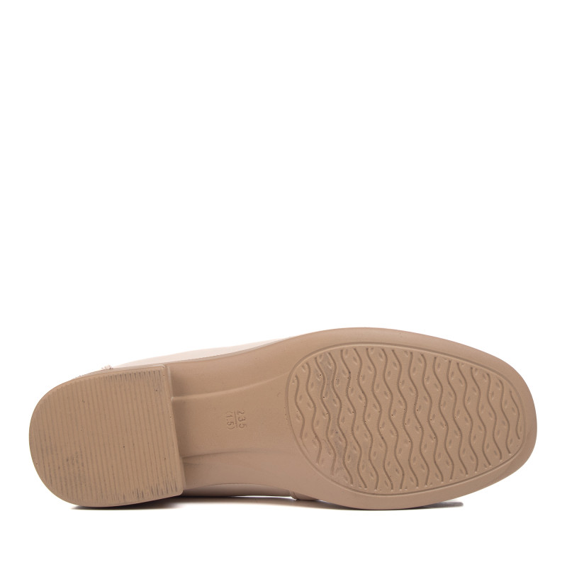 Туфли женские бежевые Meegocomfort на низком ходу Meegocomfort 2929Т-1