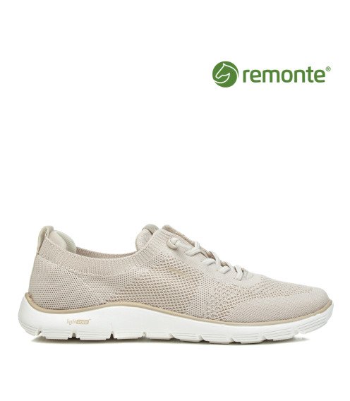 Кросівки жіночі бежеві текстильні Remonte 2960Т