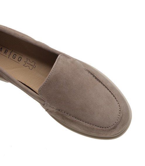 Туфли женские замшевые бежевые Marigo 2970Т-1