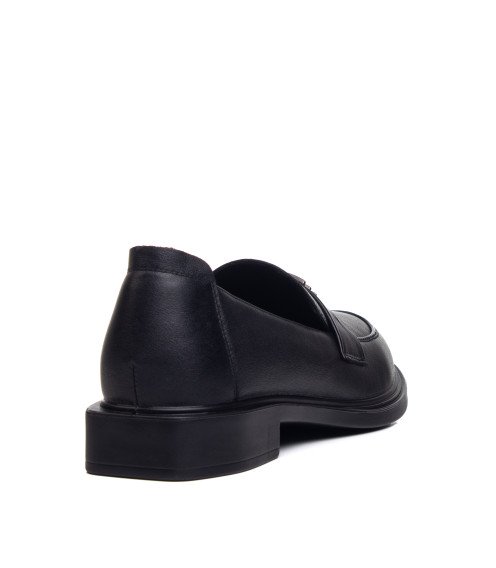 Туфлі шкіряні чорні Meegocomfort 3010Т