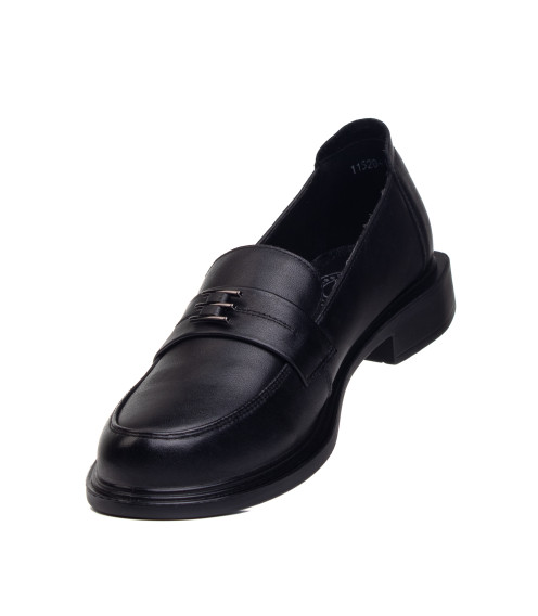 Туфлі шкіряні чорні Meegocomfort 3010Т