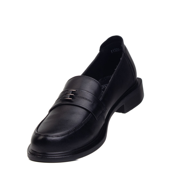 Туфли кожаные черные Meegocomfort 3010Т