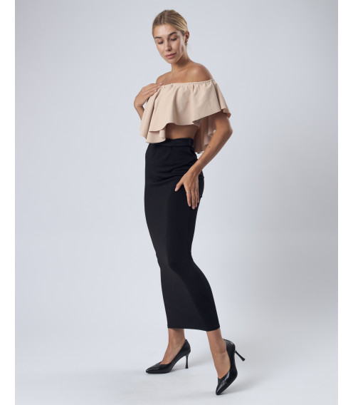 Туфлі жіночі чорні шкіряні на шпильці Lady Marcia 3018Т-2