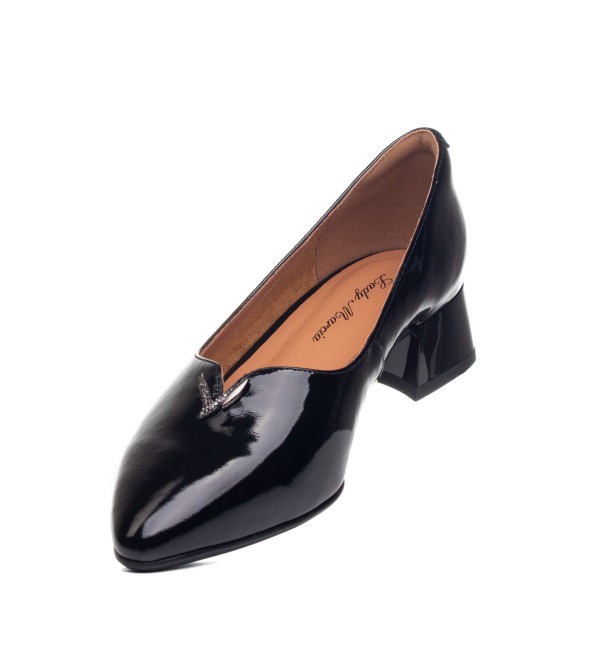 Туфлі замшеві чорні Lady Marci 3019Т