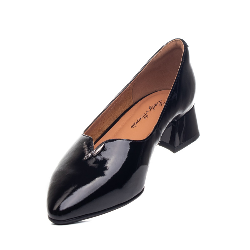 Туфлі замшеві чорні Lady Marci 3019Т