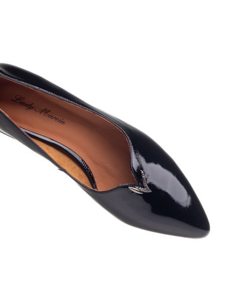 Туфлі замшеві чорні Lady Marci 3019Т