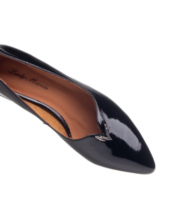 Туфлі замшеві чорні Lady Marci 3019Т