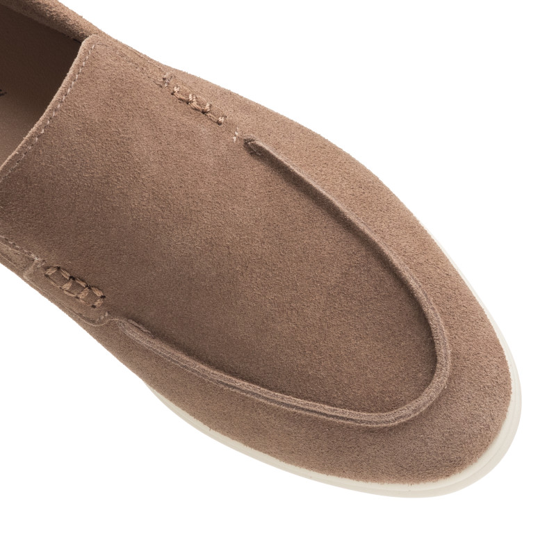 Туфлі-лофери жіночі кольору капучино Loro Piana 1109ТZ-С