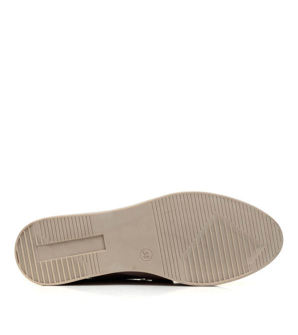 Туфли лоферы женские замшевые серые All shoes 892ТZ-D