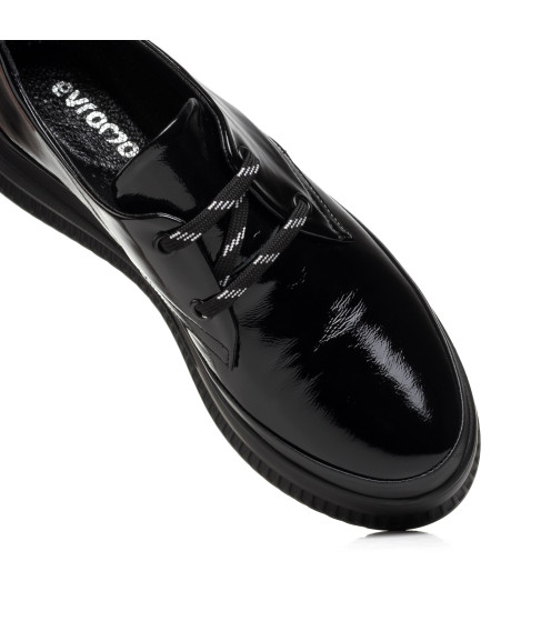 Туфли женские на платформе на шнурках EVRROMODA 940ТZ