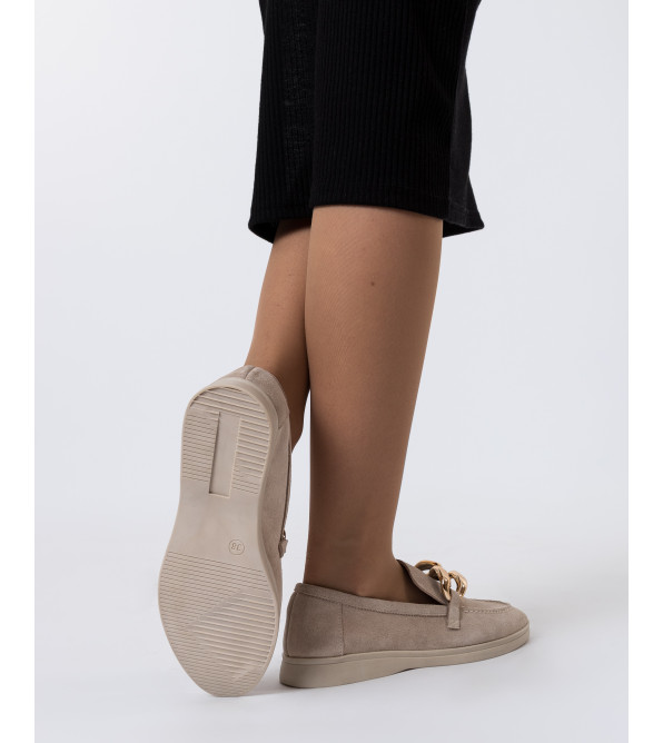 Туфли лоферы женские замшевые Lonza 968ТZ-А