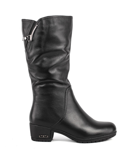 Полусапоги женские кожаные на платформе My Classic 1147Ц
