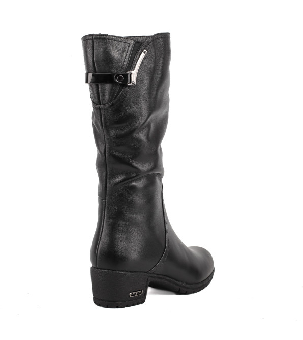 Полусапоги женские кожаные на платформе My Classic 1147Ц