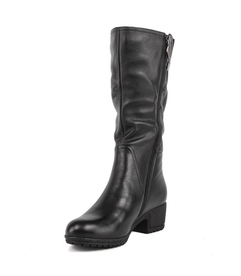 Полусапоги женские кожаные на платформе My Classic 1147Ц