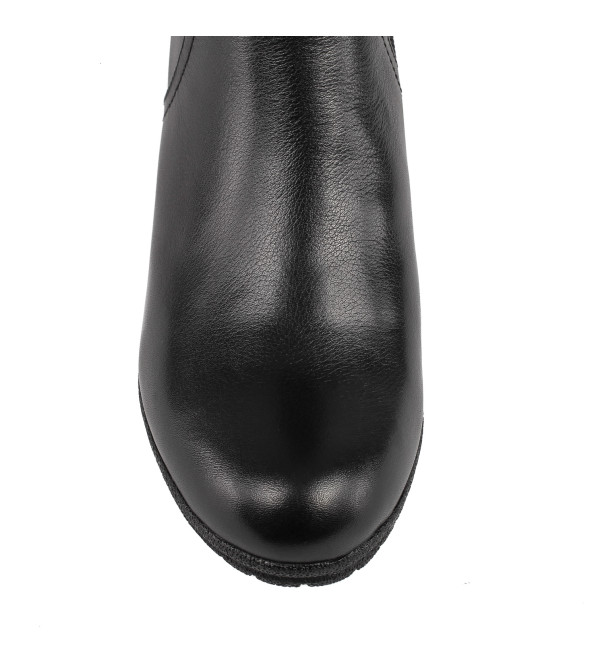 Полусапоги женские кожаные на платформе My Classic 1147Ц