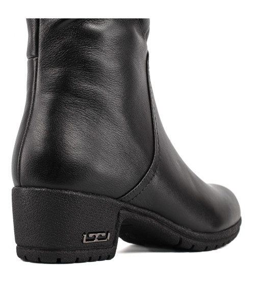 Полусапоги женские кожаные на платформе My Classic 1147Ц