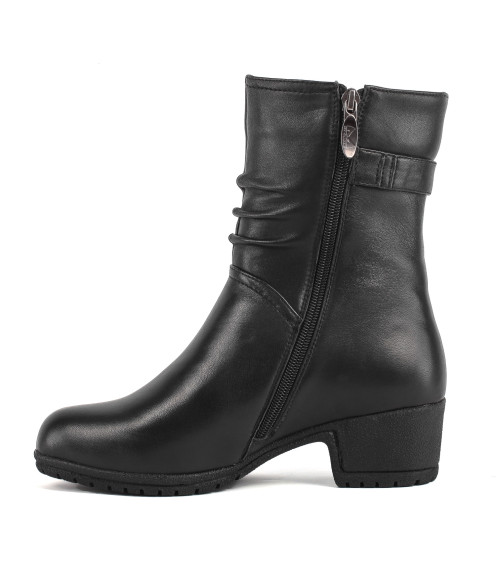 Ботинки женские кожаные на толстой подошве My Classic 1148Ц