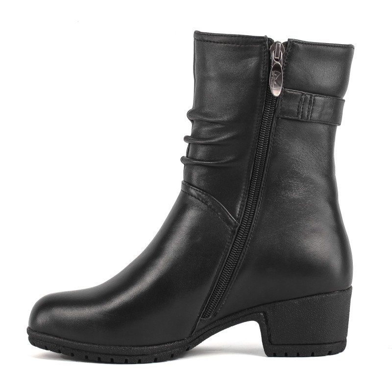 Ботинки женские кожаные на толстой подошве My Classic 1148Ц
