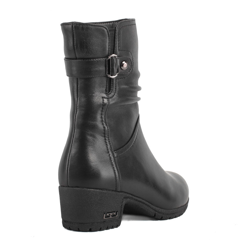 Ботинки женские кожаные на толстой подошве My Classic 1148Ц