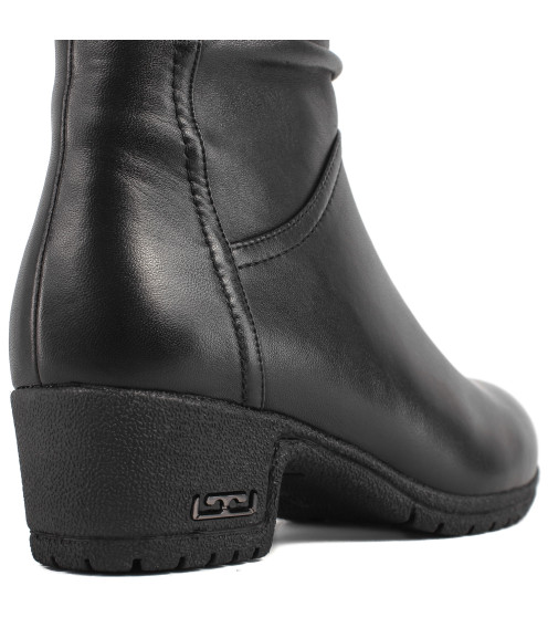 Ботинки женские кожаные на толстой подошве My Classic 1148Ц