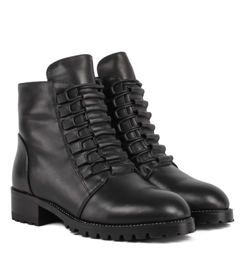 Ботинки женские кожаные на платформе My Classic 1152Ц