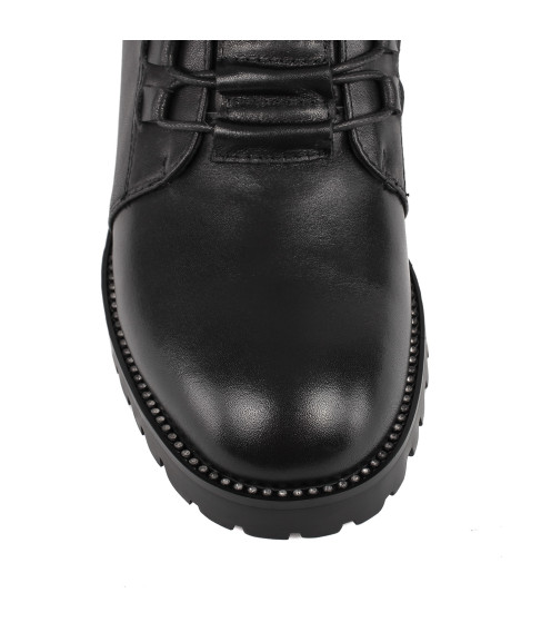 Ботинки женские кожаные на платформе My Classic 1152Ц