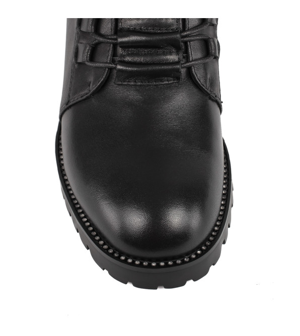Ботинки женские кожаные на платформе My Classic 1152Ц