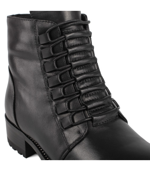 Ботинки женские кожаные на платформе My Classic 1152Ц