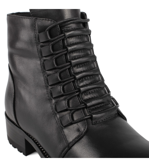 Ботинки женские кожаные на платформе My Classic 1152Ц