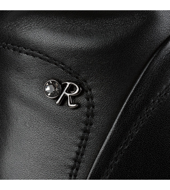 Сапоги женские кожаные на удобном каблуке Miratini 1327Ц