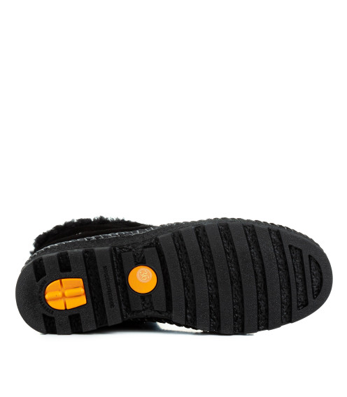 Ботинки женские замшевые с толстой подошвой Meegocomfort 1357Ц