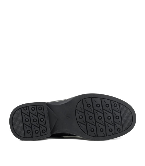 Ботинки женские кожаные черные Renzoni 1714Ц