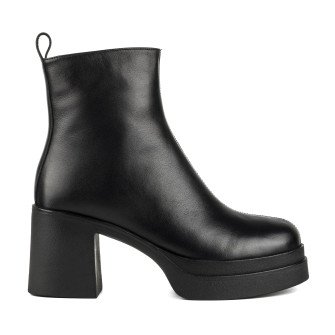 Ботинки женские зимние черные кожаные Melanda 1733Ц