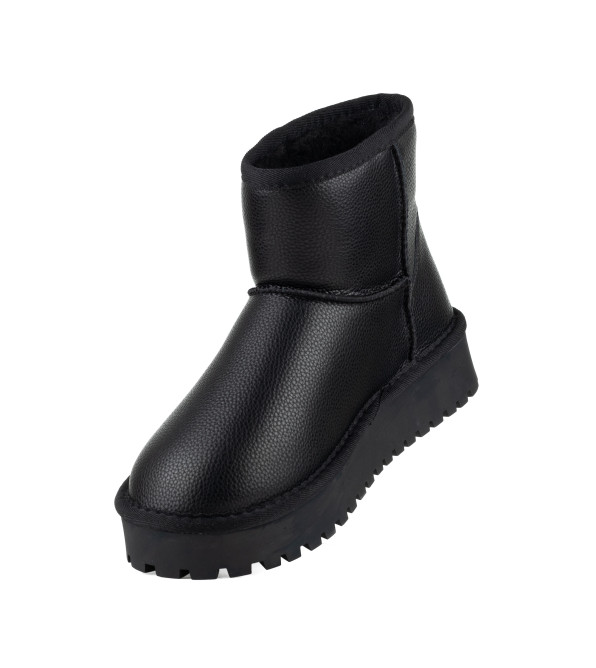 Угги женские черные Melanda 1746Ц