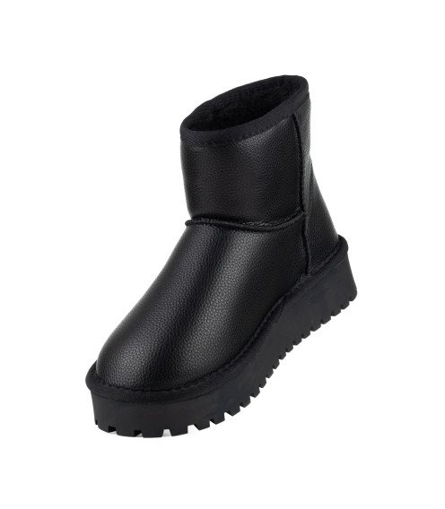 Угги женские черные Melanda 1746Ц