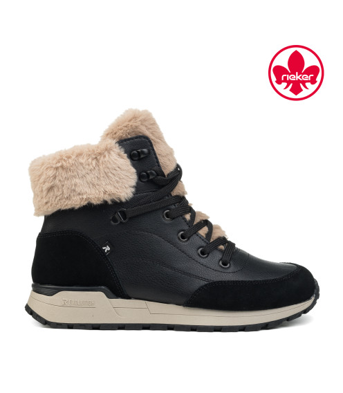 Черевики жіночі чорні зимові Rieker 1834Ц
