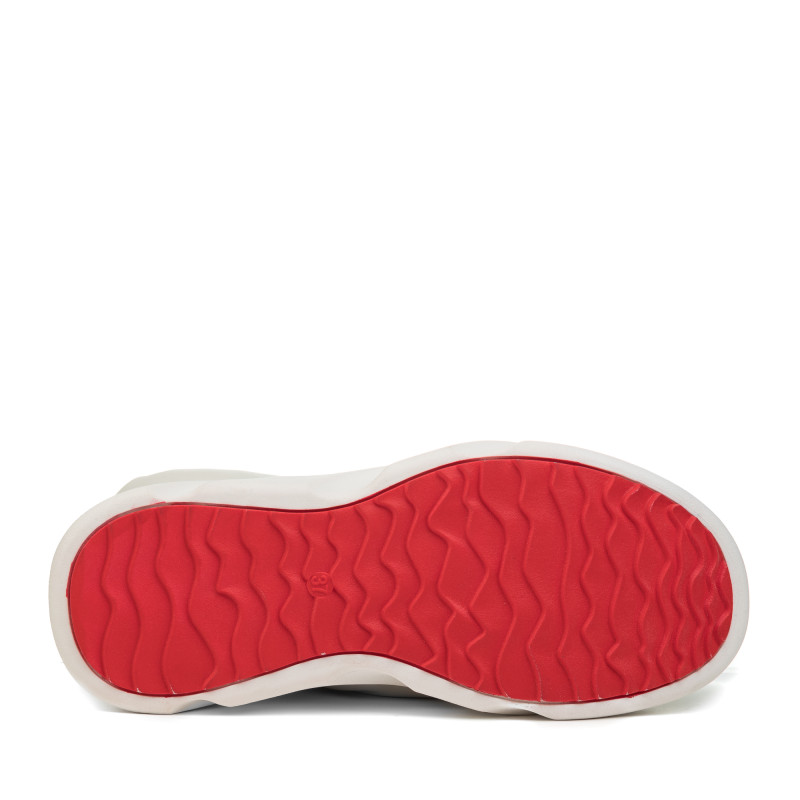 Дутики женские светлые на платформе Lola Andy 1945Ц-А
