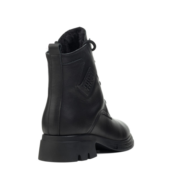 Ботинки женские черные на шнуровке Zojas Comfort 1985Ц