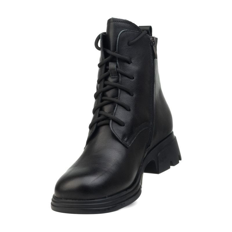 Черевики жіночі чорні на шнурівці Zojas Comfort 1985Ц