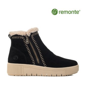Ботинки женские черные Remonte 2019Ц