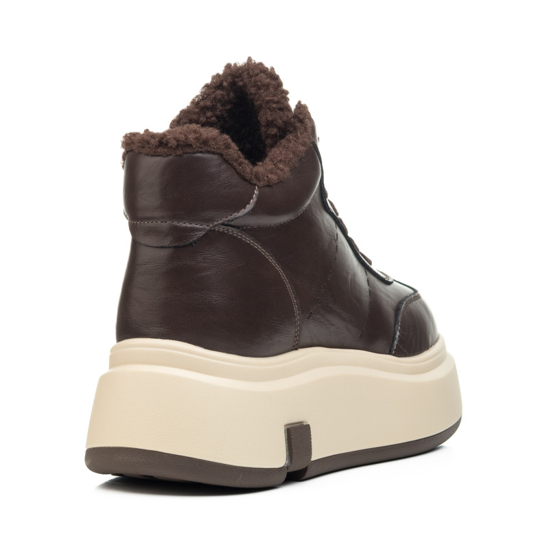 Черевики жіночі коричневі на платформі Berisstini 2111Ц-1
