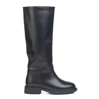 Сапоги женские кожаные зимние черные Marigo 2154Ц