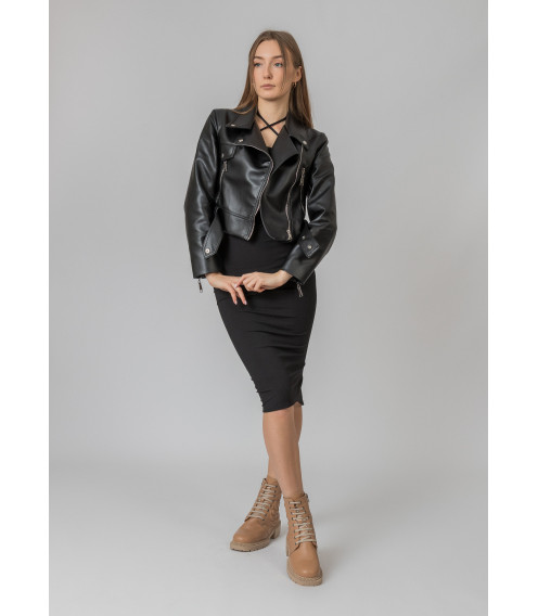 Ботинки женские коричневые на шнуровке Evromoda 480ЦZ-В
