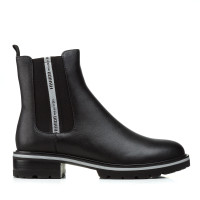 Ботинки женские кожаные черные на низком ходу Geronea 1427Б Ботинки женские кожаные черные на низком ходу Geronea 1427Б