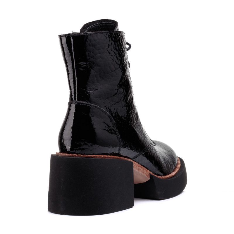Ботинки женские черные на платформе My classic 1455Б