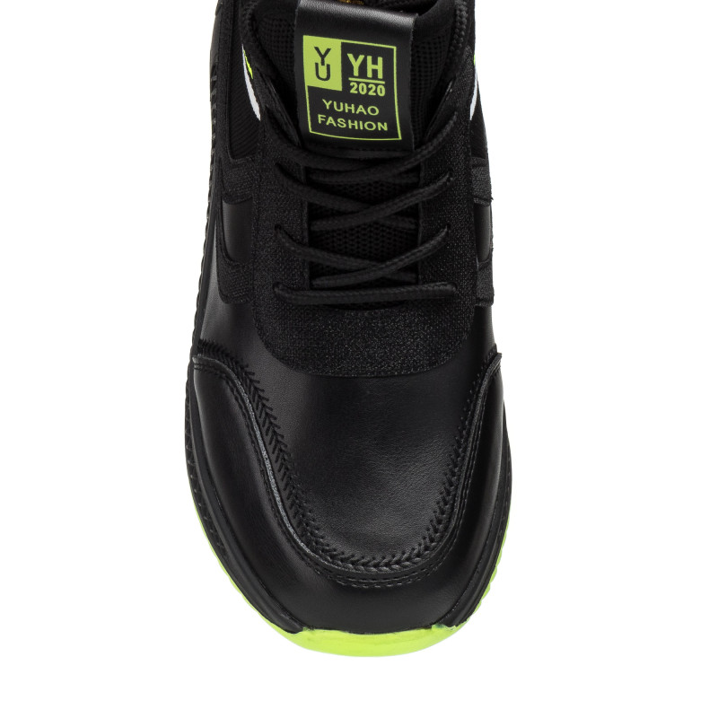 Кроссовки женские черные на танкетке Lifexpert 1488Б