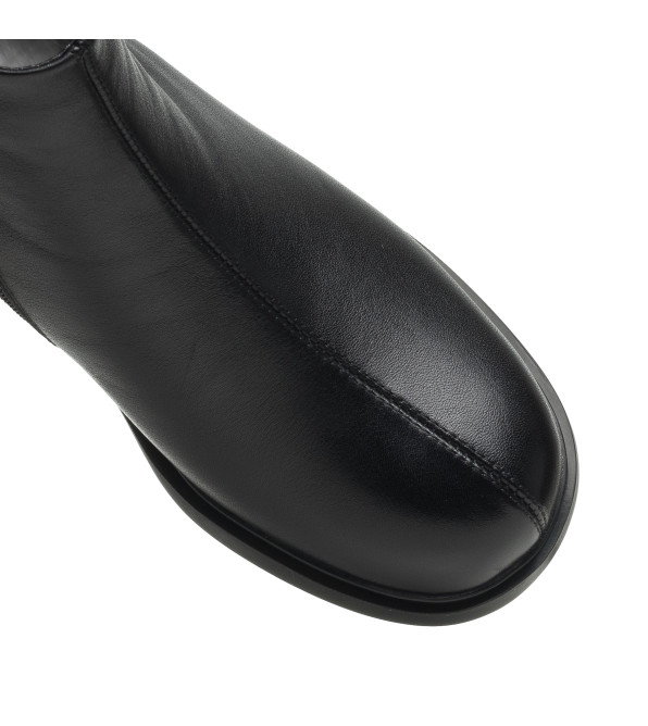 Ботинки женские кожаные на низком каблуке Meegocomfort 1639Б