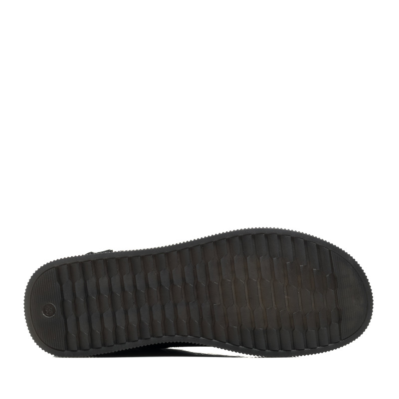 Ботинки женские кожаные черные Meegocomfort 1643Б