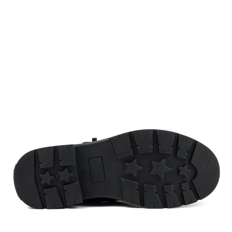 Ботинки женские кожаные черные Meegocomfort 1721Б