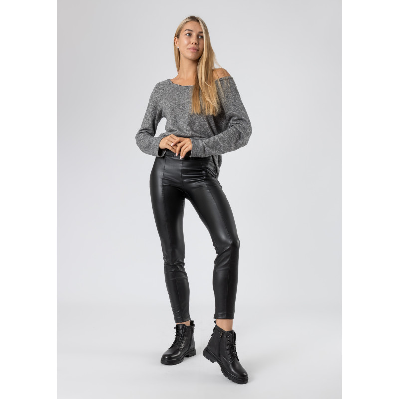 Ботинки женские кожаные черные Meegocomfort 1721Б